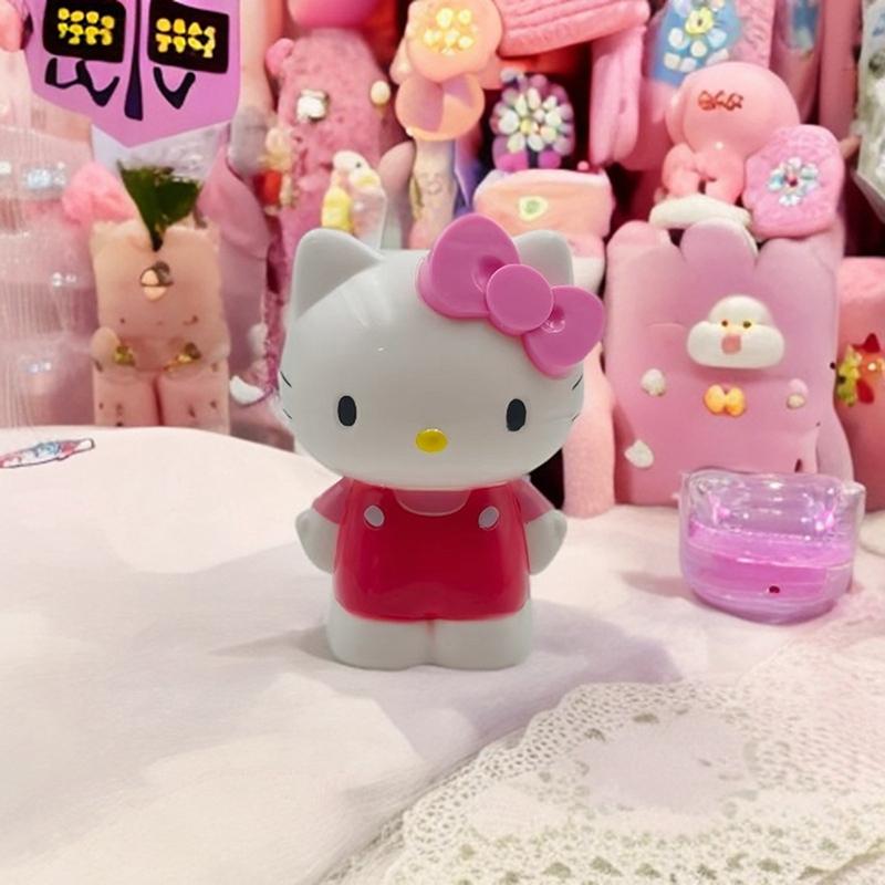 Sanrio Hello Kitty My Melody Pen Holder Cartoon Stationery Makeup Brush Organizer Desktop Decoration Christmas Ornament Gifts
