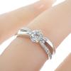 no brand  #9(JP Size) ring Pt900Platinum Women