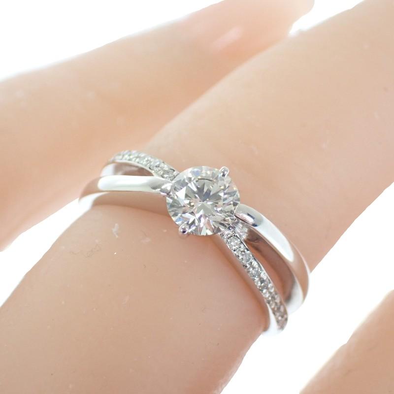 no brand  #9(JP Size) ring Pt900Platinum Women