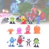 Adorable Pac-man And The Ghostly Adventures Pvc Figurines Set For Collectors