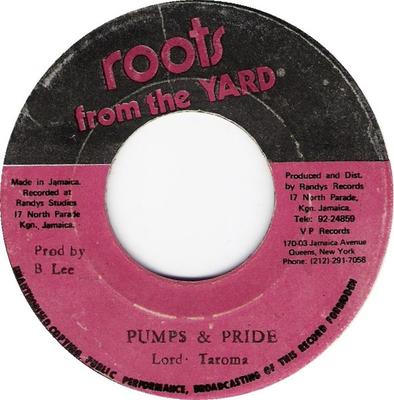 7inch Record LORD TANAMO  Pumps  Pride NONE Roots From The  1977 Jamaica Reggae Ska  Dub Used