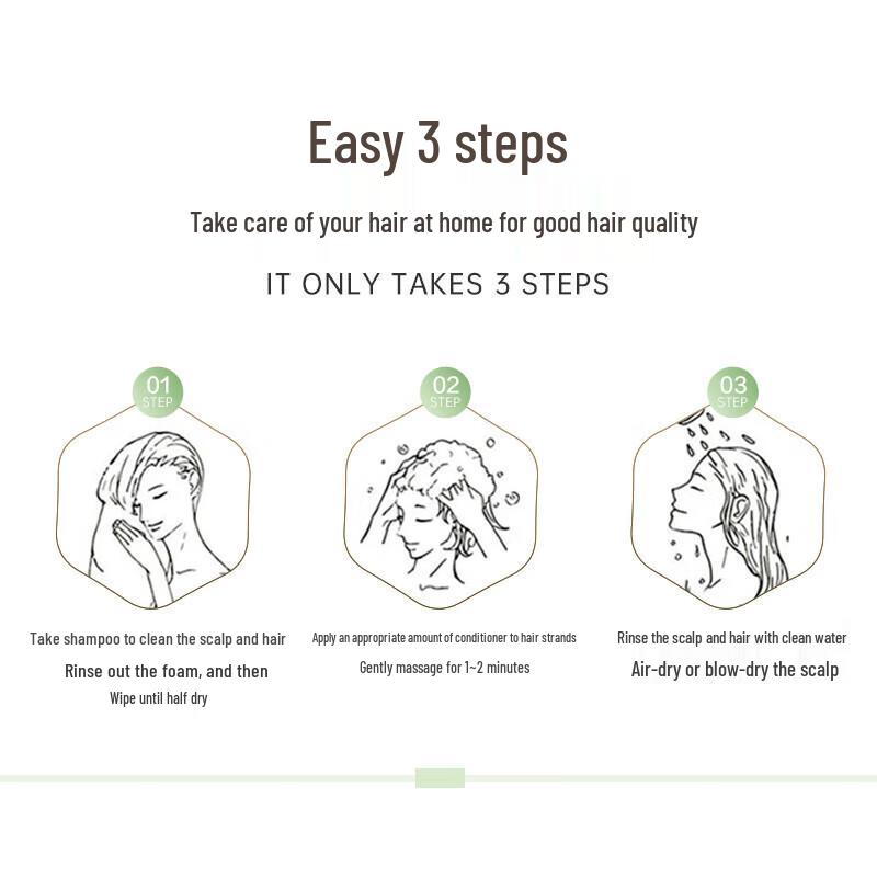 ZIYUAN Sapindus Moisturizing Shampoo & Conditioner Set