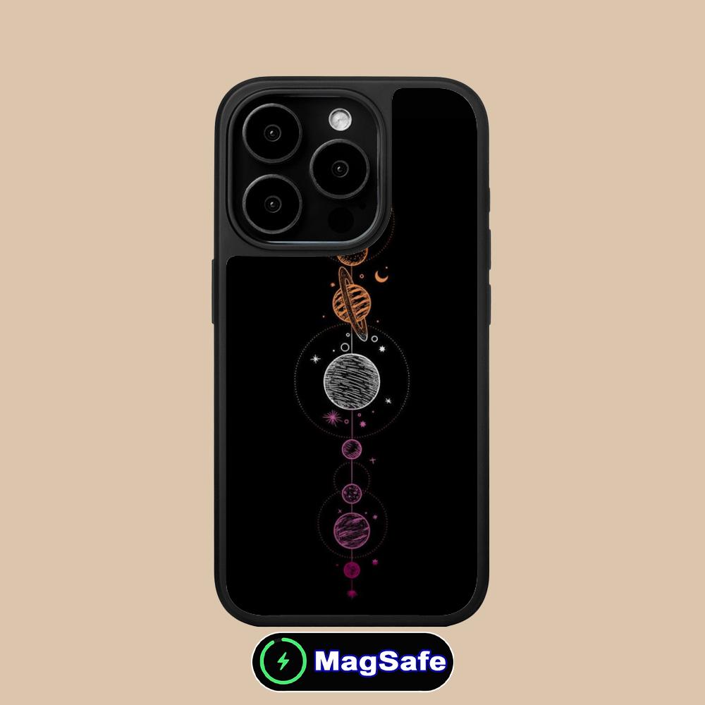 

Sun Moon Mobile Cell Phone Case for iPhone 17 16 15 14 13 12 11 Air Pro Max Plus Magsafe Matte Surface Colorful Cover Pretty iPhone 11