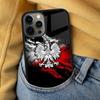 Poland Flag Soft Phone Case for iPhone 17 Air 16e Pro max 15 Pro 13 14 Plus 11 12 MagSafe Magnetic Coque