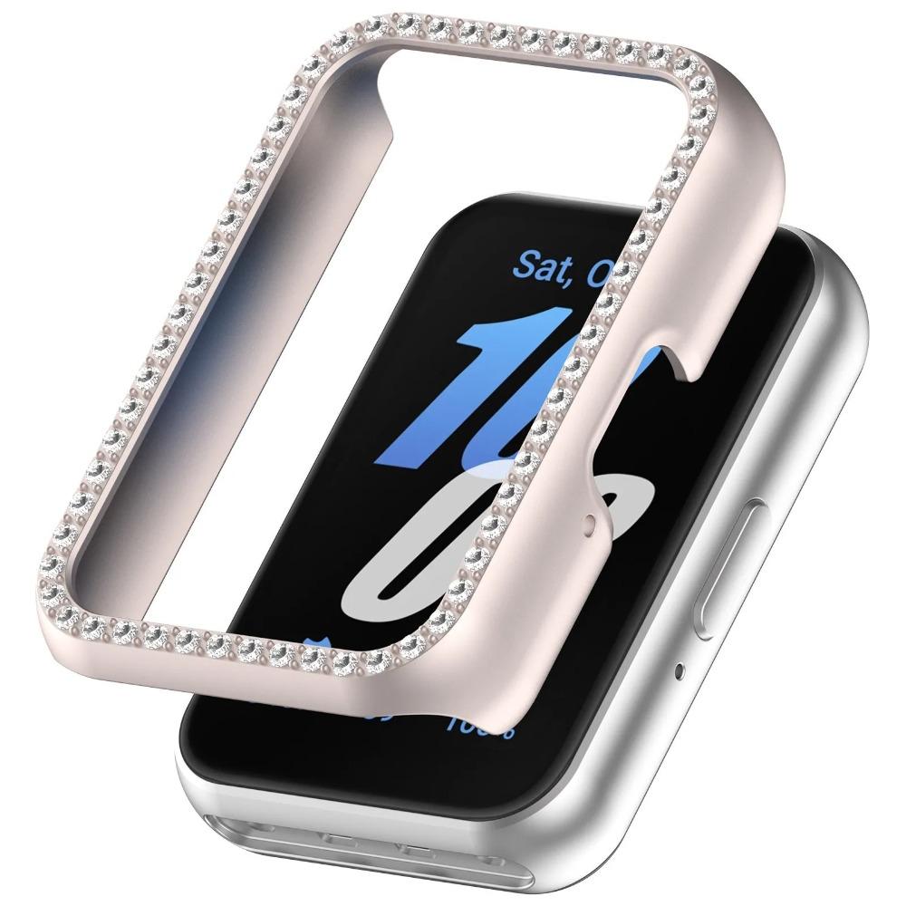 Bling PC Pusta Osłona Etui Dla Huawei Band 11 Diamentowe Kryształowe Etui Twarda Pokrywa Inteligentna Ochronna Obudowa Zegarka Modny Zderzak