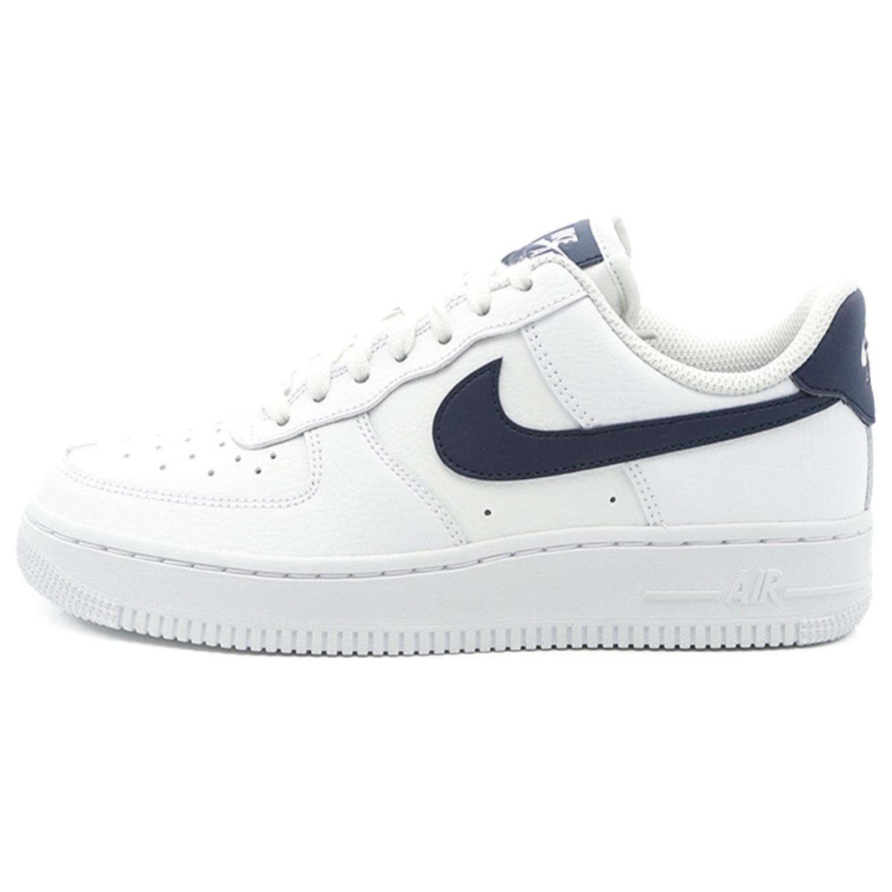 

Nike Air Force 1 07 White Midnight Navy Women s Sneakers 315115-158 35.5