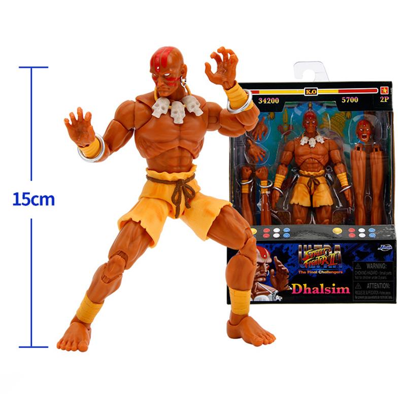 Toys Street Fighter Dhalsim Action Figure - 6  Collector Scale Yoga Master Edition JD34220