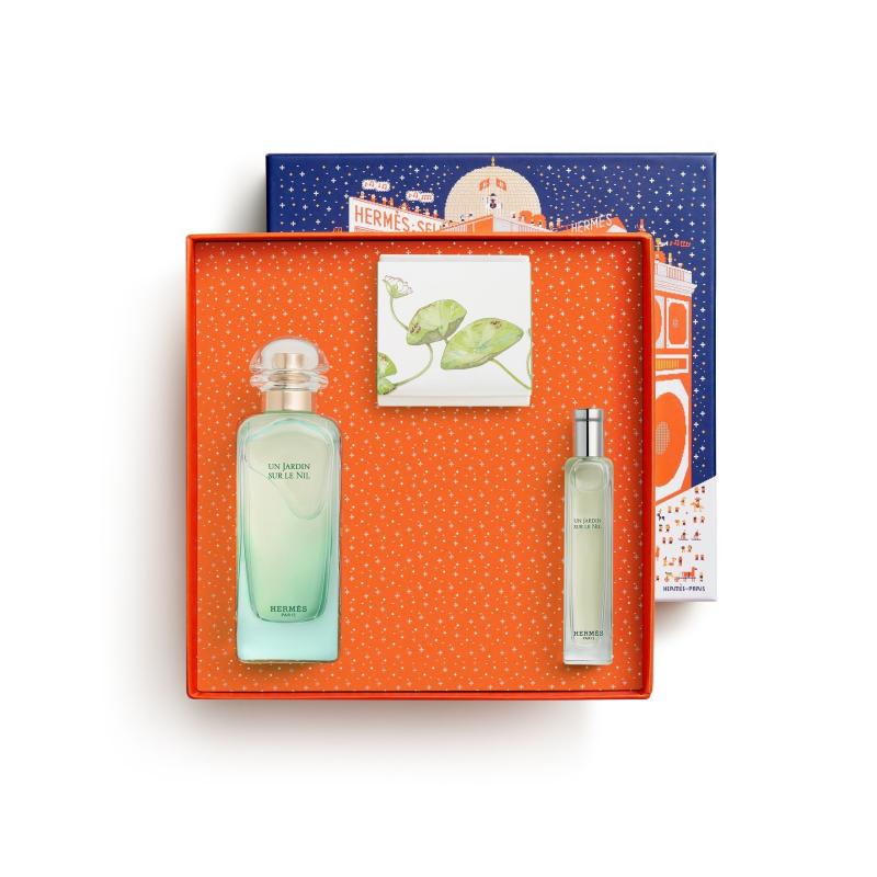 Hermes Nile Garden Perfume Eau de Toilette EDT Fruity Fragrance Floral Fragrance Three- 29687980 29687980-three piece set