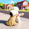 Family Guy Brian·Griffin Anime-Figuren & Statuen | Heimdeko-Ornamente | Festivalgeschenke & Sammlerstücke Anime-Fan-Sammlerstücke