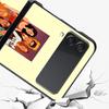 Hard PC Phone Case For Samsung Galaxy Z Flip 7 6 5 4 Black Cover For Galaxy Z Flip 3 Foldable Shockproof Friends TV Fundas Bags