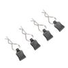 RC Car Body Clip Pin with Pull Tabs Easy to Install RC Car Shell Clip R Pin for 124008 124010 124006 144016 144018