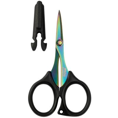Abu Garcia Curve Blade PE Scissors 105 Rainbow
