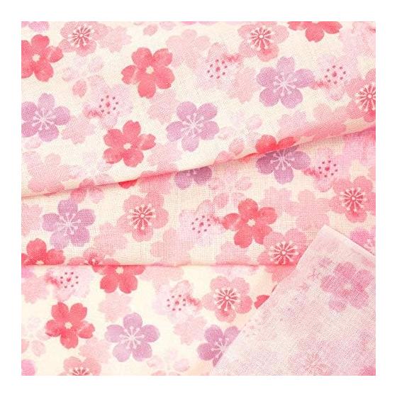 Hamamoyo Tenugui Watercolor Sakura, Watercolor Paint, Blended Colors, Nuanced Pink, Yokohama Textile Brand, Nassen Printing, 100% Cotton, 34cm x 90cm