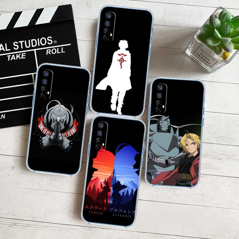 BH23 Fullmetal Alchemist Transparent Phone Case for Motorola Moto Edge 20 30 40 50 S30 Fusion Ultra Pro Neo Lite + G200 G23