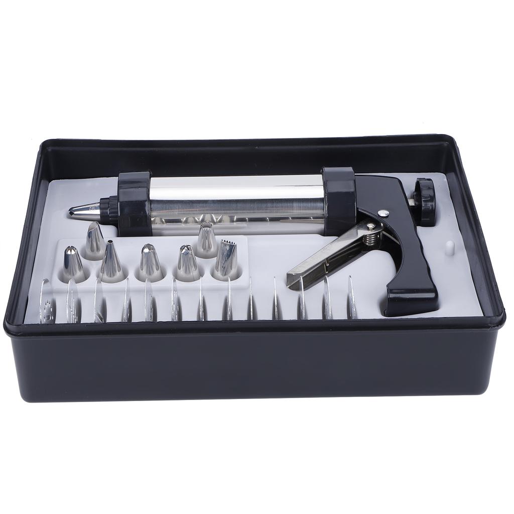 Cookies Press Maker Stainless Steel Cake Pastry Decorating Nozzle Set DIY Baking Tools