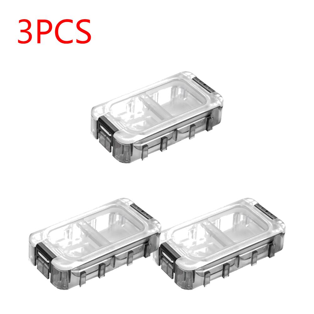 1-3PCS Fishing Tackle Box Waterproof Tool Box Fishing Hook Storage Containers Carp Organizer Case Fishing Accessories Pesca