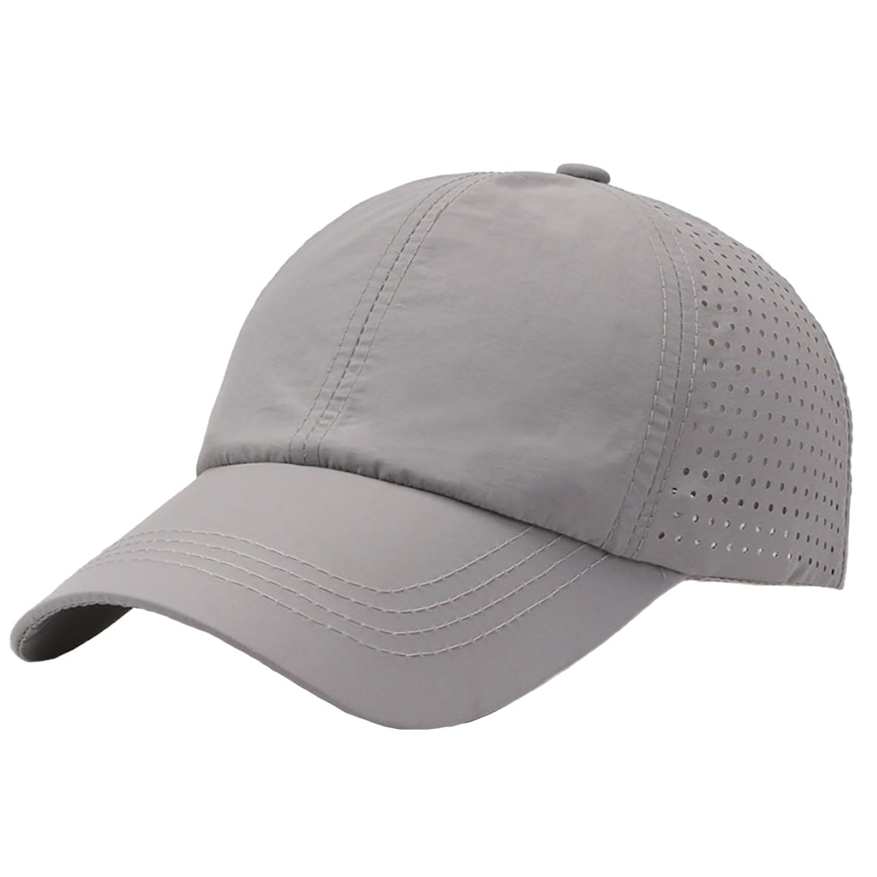 

Спортивная быстрая кепка CZ823 [Белый Клык], Шляпа, Сушка, Для улицы, Для бега, Простая, Мужская, Женская, (Светло-серый)