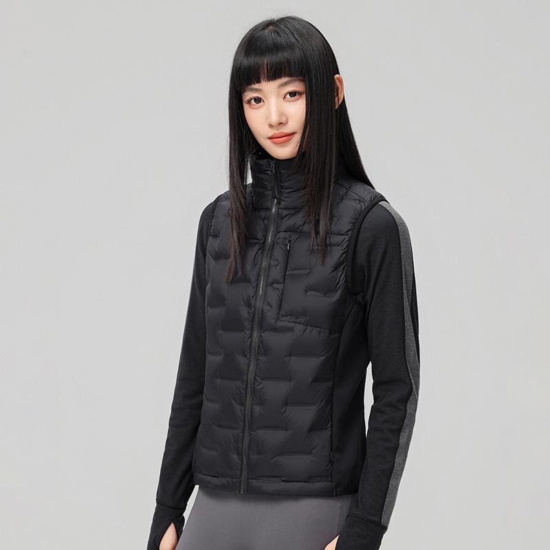 Unisex High-End Lightweight Down Vest, Outdoor Sports, 90% White Duck Down Jacket.