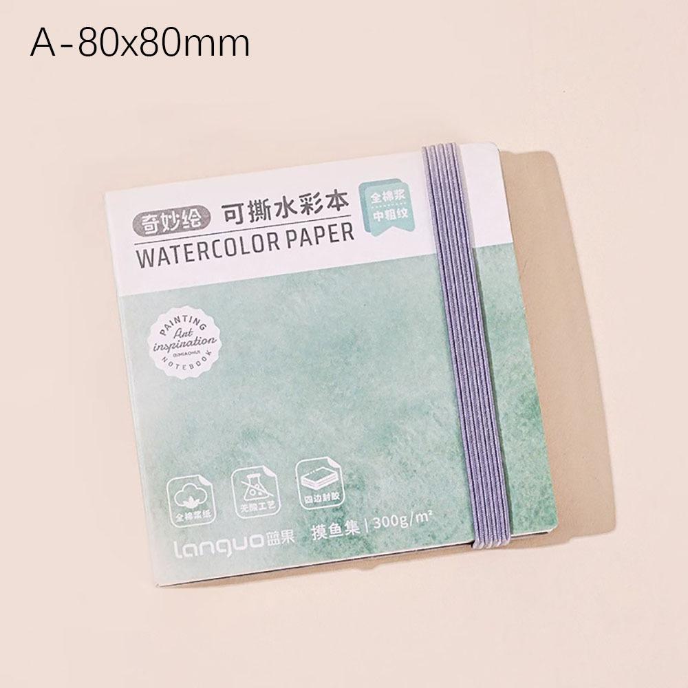 Inspiration Record Paint Book Tearable Draw Book High-quality Watercolor Book