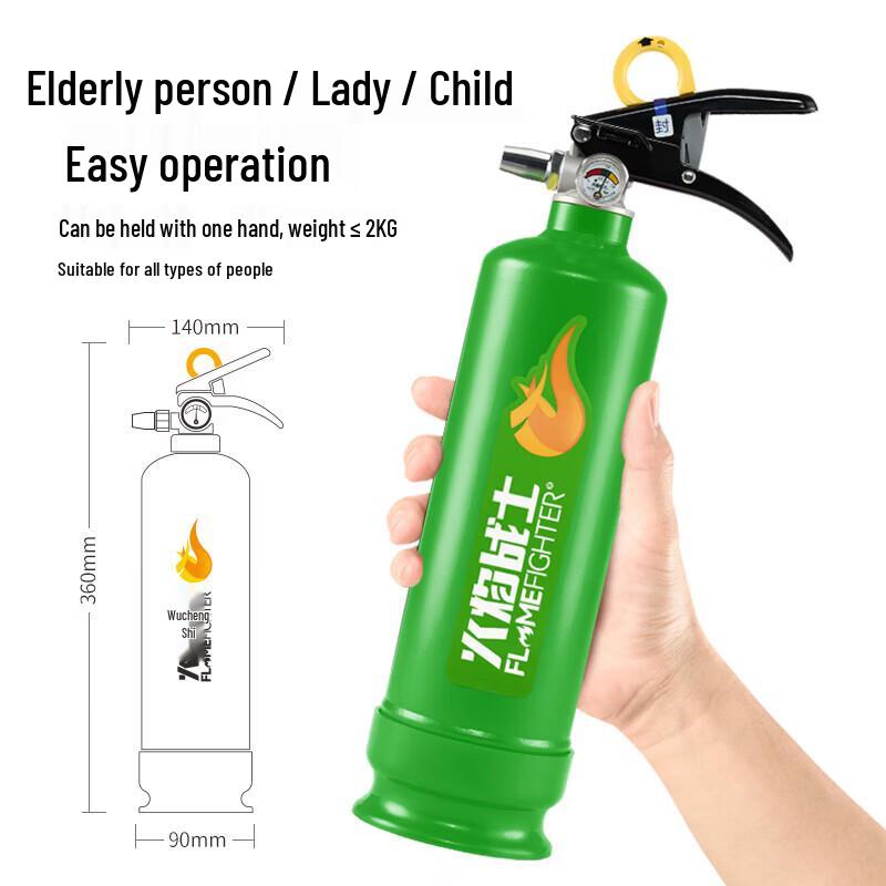 Flame Warrior Water-based Portable Fire Extinguisher