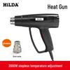 Hilda 2000W Industriell Varmepistol for Bilfolie Baking