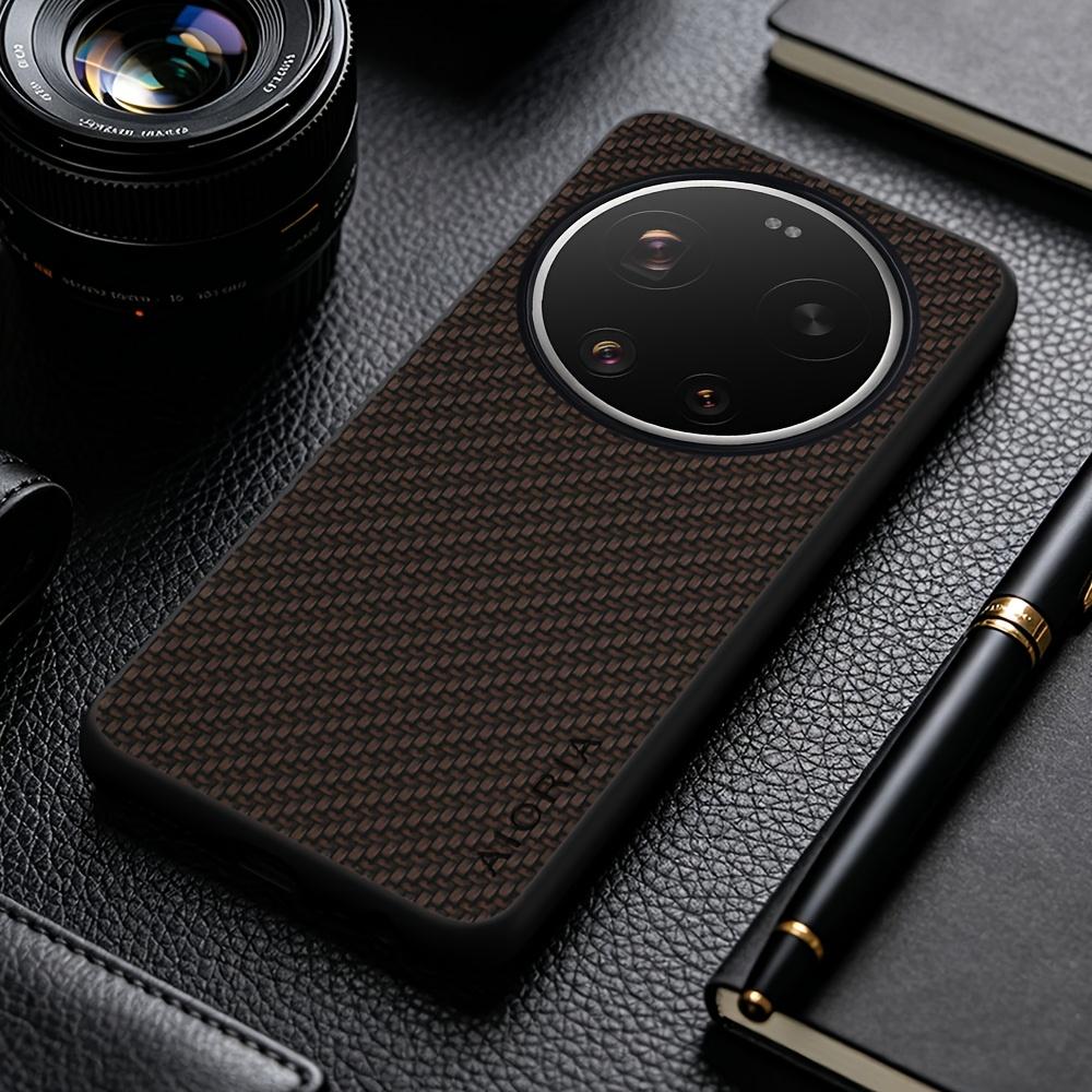 Phone Case: New Stylish Business Casual Phone Case for Xiaomi 17T Pro 17 Pro Max Ultra Faux Carbon Fiber Synthetic Leather Phone Cover