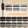 New LED Desk Lamp Clip Light Clamp Long Arm Dimmable Table Lamp 3 Colors Adjustable Reading Computers
