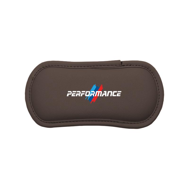 CDKO4 Car Leg Cushion Knee Pad Memory Foam Leather Interior Rest Comfort For BMW iX1 i7 F07 F48 F39 F34 F40 F45 F46 G30 G20 Stickers