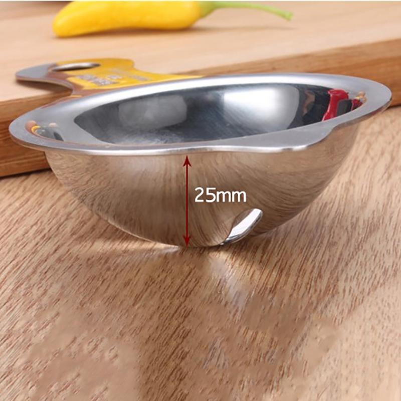 Stainless Steel Egg White Separator Tools Eggs Yolk Filter Gadgets Kitchen Accessories Separating Funnel Spoon Egg Divider Tool