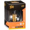 Bec LED Filament OHM Electric, Bec Sferic Stil Edison, Soclu E26, Echivalent 100W, Alb Cald, LDG10L C6 06-3458