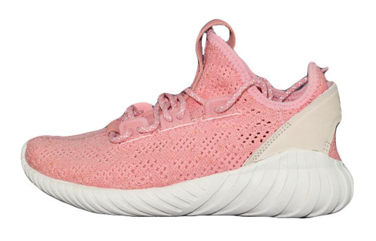 Adidas Originals Tubular Doom Sock Lace Up Slip Resistant, Abrasion Resistant, Breathable Pink Teenagers AC8008 36