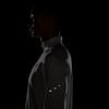 Men's Nike Dri Fit T Shirts Men's Ecru Stand Collar Moderate Straight Fit