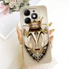 For ITEL A6610L Cover For ITEL A90 4G Case Silicone Luxury Crown A-Z Letters 2D Flat Pattern Soft Phone Case For ITEL A 90 4G