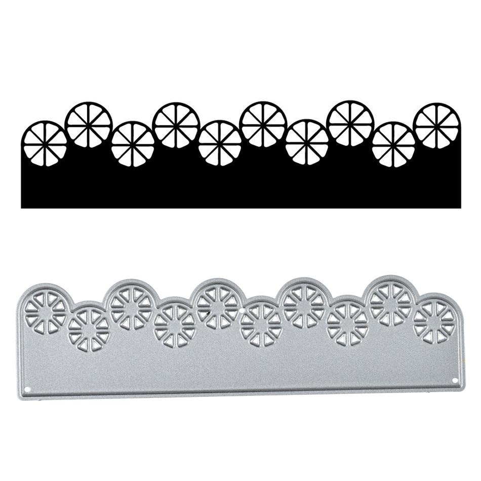 Decor Border Metal Cutting Dies Scrapbooking Craft Dies Embossing Stencil Card Making Decoration