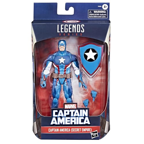 Marvel Legends Series Captain America Secret Empire Limited Edition Collectible Action Figure with Shield