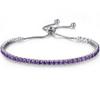 3MM Diamant-Inlay Verstellbares Mehrfarbiges Kupferarmband - Schlicht und Stilvoll
