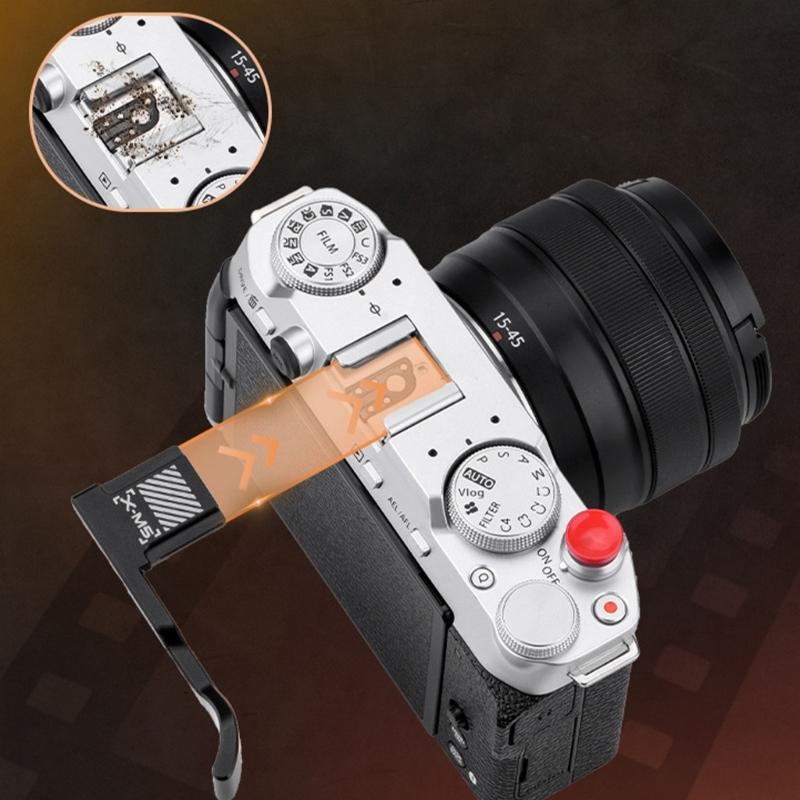 Aluminum Alloy Thumb Grip Ergonomic and Lightweighted for Camera Offering Secure One Handed Operating