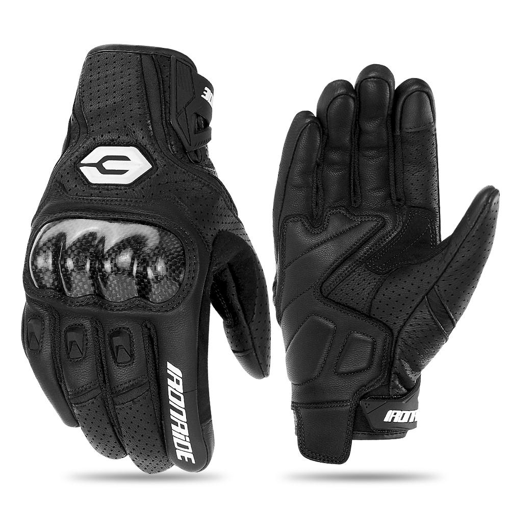 

Motorcycle Gloves Leather Motorbike Touch Screen Glove Motocross Full Finger Protective Gloves Moto Non-slip Riding Gloves M-2XL XL