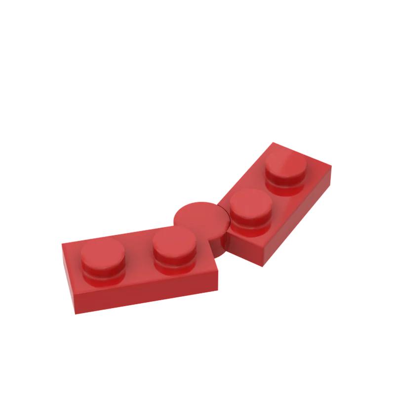 

2429 2430 Hinge Plate 1x4Swivel Base Top Bricks Collections Modular GBC Toys For Technical MOC Buildings Blocks красный
