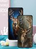Deer Lichee Pattern Phone Case for Samsung Galaxy A55 A35 A15 A14 A13 A25 A54 A51 A71 A72 A73 A32 A52 A41 5G Soft TPU Shell Bags