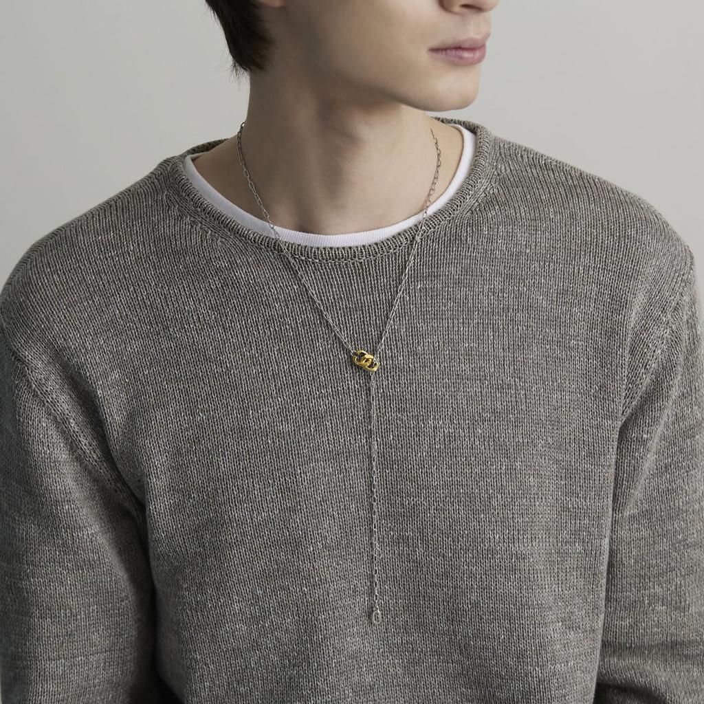 Plus Silver Necklace 112314320903 4.C.Homme