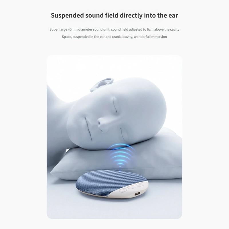 Bluetooth-compatible Speaker Sound White Noise Soundbar Wireless MP3 Music Player Comfortable For Travel Relaxation
