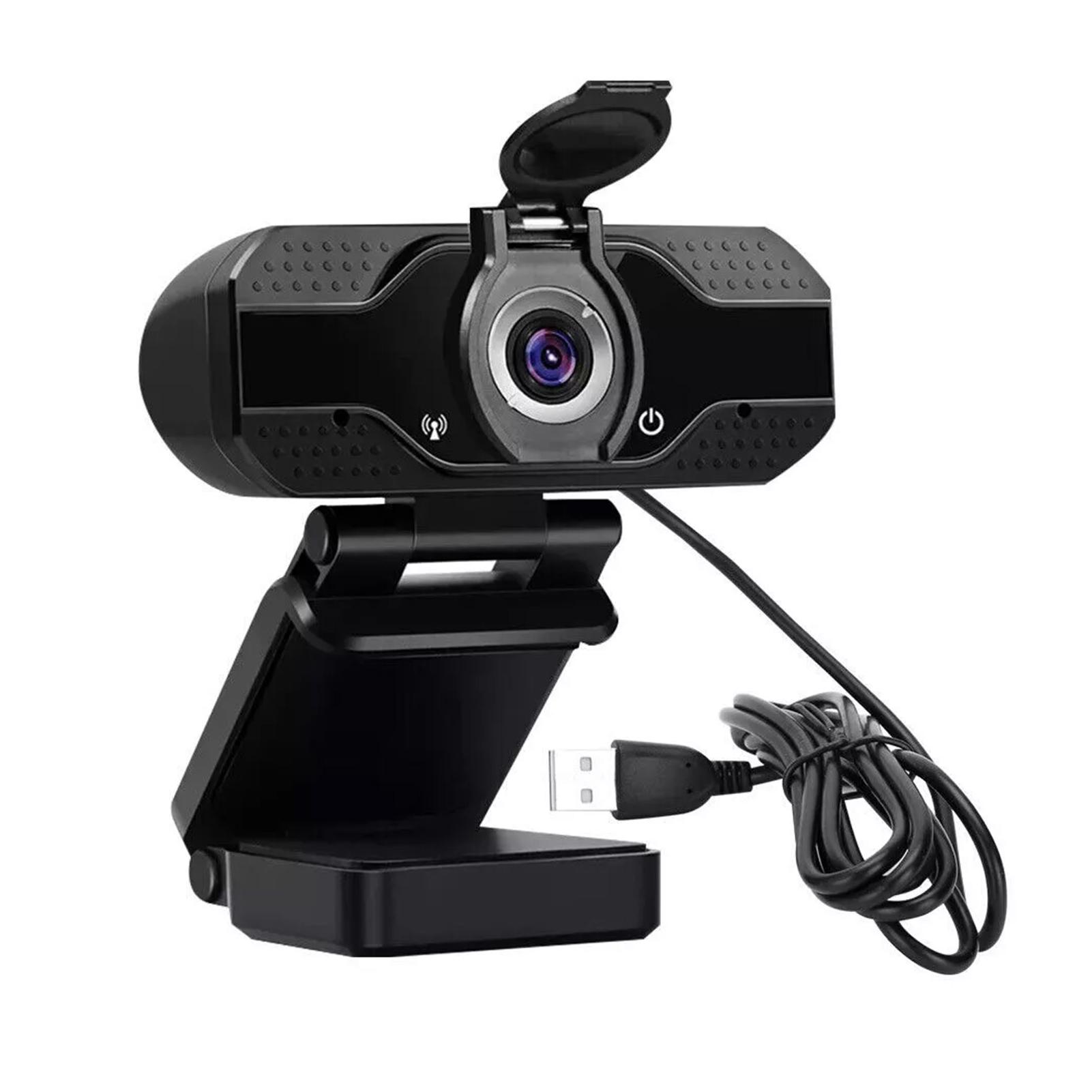 

1080P Webcam For PC Laptop Crystal Clear Video Auto-installation Multi-angle Tripod Webcam Full Hd