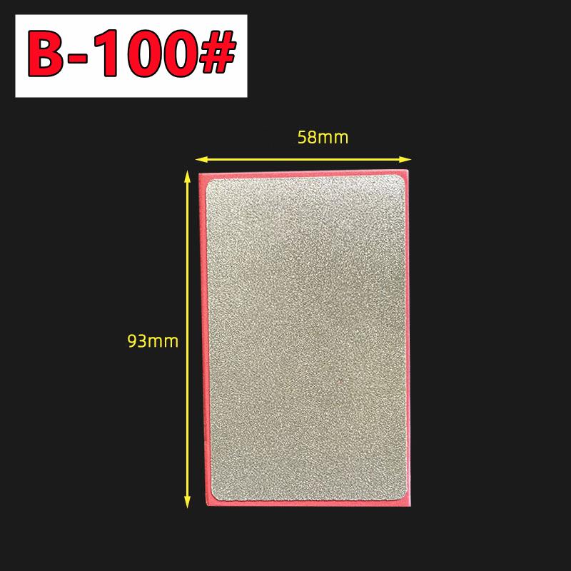 60/100/200/400# Diamond Hand Polishing Pads Tile Glass Abrasive Grinding Block Pad Stone Marble Ceramic Abrasive Sanding Disc