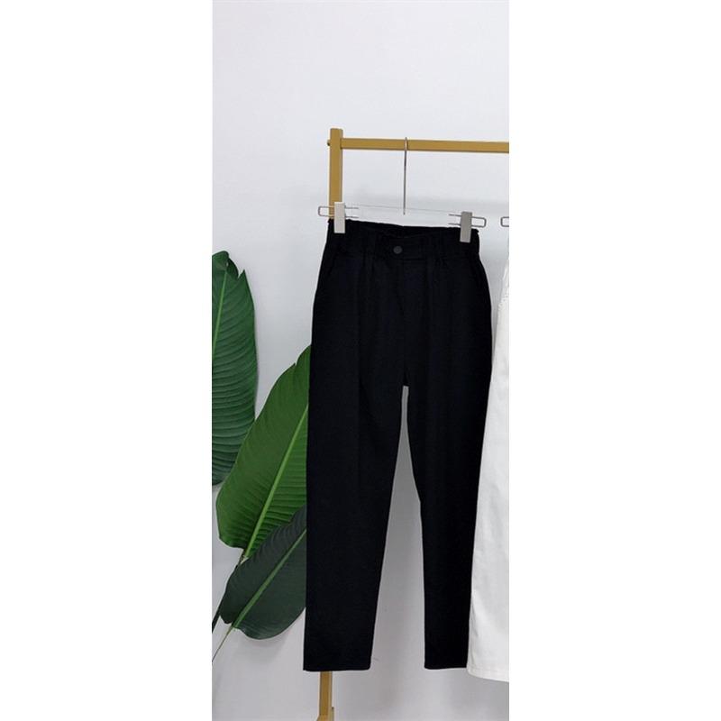 

Брюки-карроты Tencel с защитой от замерзания, эластичный пояс из хлопка, зауженные книзу повседневные брюки для женщин на весну и лето, новые узкие шаровары XXL