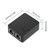 Gigabit Ethernet Splitter 1 to 2 networking Ethernet Splitter LAN Splitter with Power Cable RJ45 Splitter 100/1000Mbps
