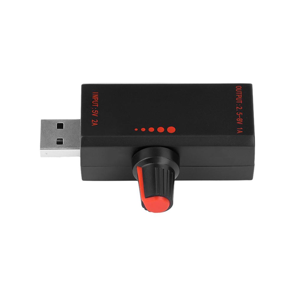 

USB Fan Speed Controller Stepless Speed Controller Motor Speed Controller with Switch Type-C / USB Interface for PC Cooling Fan
