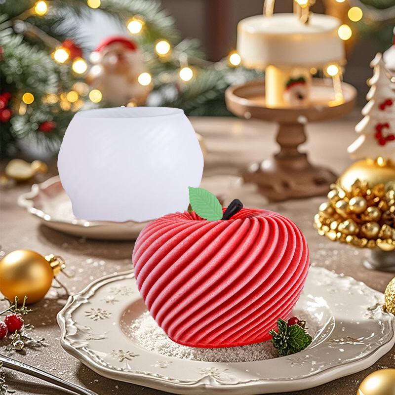 Spiral Apple Mousse Cake Silicone Mold