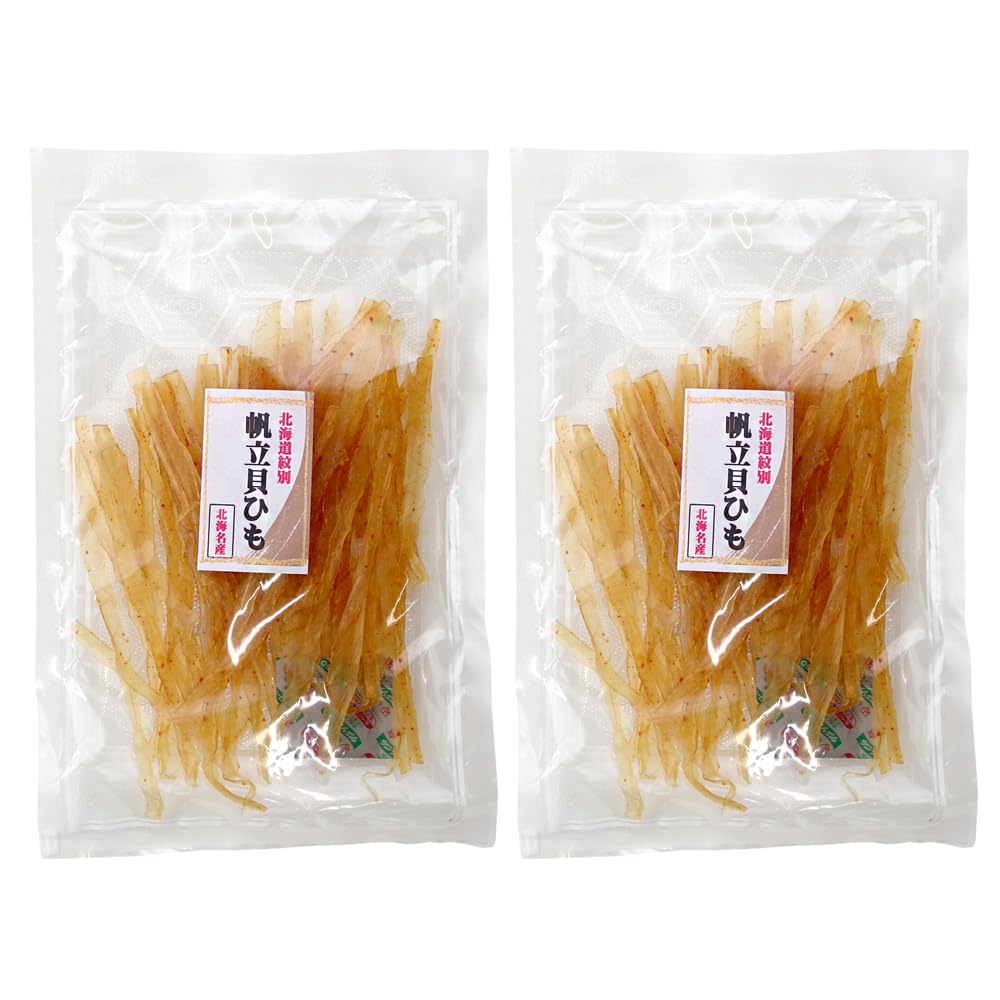 Dried scallop strips 60g 2 bags stick-shaped delicacy mantle ears snack ear