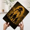 War of the Worlds Silhouette Printed Poster Customized Wall Art Retro Vintage Metal Tin Signs for Garage Decoration Room Decor